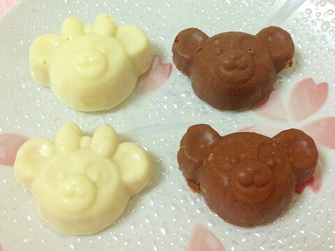 ダッフィーのキャラメルパフチョコ♡